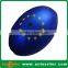 cheap custom logo pu pvc leather matt rugby ball