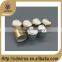 Aluminum plastic Press Cap Gold Disc Top Cap 24mm 28mm