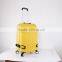 lovefollow ABS travel globe luggage big wheels