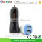 New product CE ROHS FCC certificated dual usb 5V 2A car charger, mobile phone charger for samsung/iphone
