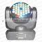 36*3w RGBW led beam moving head light
