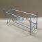 Quality is Our Culture Extendable and Stackable Silver color Made in Shenzhen Manufacturer Metal Iron pipe Display Shoe Rack