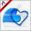 Plastic double sides heart shaped pocket mirror cheap for promotion gifts
