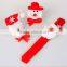 wholesale christmas ornament led slap bracelet