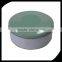 Round cookie tin box / custom printed metal biscuit tin can / round gift tin for cookie