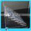 Custom-designed 7 tier acrylic display rack for e-liquid