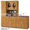 MDF Laminate Kitchen Cabinet With PVC Finish Door