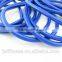 High quality Wooden Handle Rubber Jumping Skipping Ropes Auto Counting Fitness Equipment