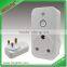 smart power electrical timer socket with 15A plug wireless smart wifi socket