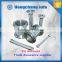 Small and large diameter 2 inch stainless steel union pipe fittings