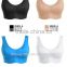Seamless genie bra with removable pads made in China Wholesale