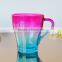 Colorful drinking glass with handle new design