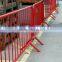 Red color crowd control barrier fence for Outdoor activity