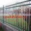 Spear top high security powder coated metal zinc steel fence