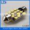 LED light Bulb Car Interior Light 36mm 3528 16smd festoon bulb 12v 5w