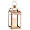 Copper color Stainless steel candleholder lantern