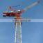 HOT SALE huiyou tower crane QTZ D125 LUFFING JIB TOWER CRANE IN CHINA