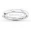 Fashion Silver Ring Women Design While Enamel Ring for Sale