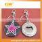 custom promotional metal enamel key chain bottle opener