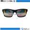 Colorful bamboo&wooden temple PC or nylon frame handmade wooden sunglasses with spring hinge