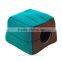 Pawhut Cream Green 2 in 1 Comfortable Cat House Sofa