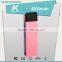 7 working days delivery 4000mah dual USB output ports mini power bank with built in cable for all kinds of mobile phone