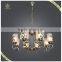 New Arrival Hanging Decorative Antique Glass Chandelier, Bronze Light FIxture Pendant Light