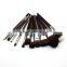 11pcs professional makeup brush set with synthetic hair wholesale