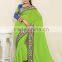 High fashion sexy georgette, poonam, micro poonam saree
