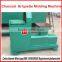 Hot selling home made biomass sawdust rice husk charcoal briquette press machine