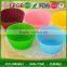 Colorful Heart Shaped Silicone Bakeware Cake Moulds Set for Wedding