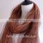 100% lady silk chiffon scarf newest design