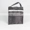 Black Polka Dot Thermal Cooler Bags for Food Liquid (BCP048)