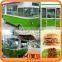 Street Fashion ,Customers favorite Electric Dining Car/mobile food truck for sale