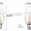 Vintage E14 E27 4W C35 Candle edison bulb filament chandelier
