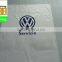 Wholesale LDPE White Color Printing VW Logo Waterproof and Two Pockets 500pcs per Roll Plastic Disposable Car Seat Cover
