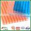 100% bayer virgin materials,with UV coating Polycarbonate triple wall sheet