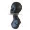 Fiberglass Black Fashion New Mannequin Head Display
