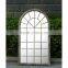 POWERLON Vintage Garden Iron Window Mirrors With Natural Beauty Reflection