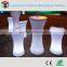 round Led table /RGBW color change plastic remote control led glowing table