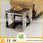 D331 Hot Sale Cheap Marble Top Stainless Steel Side Table