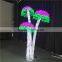 Cheap and good price artificial lighting mushroom trees for outdoors