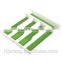 Plastic rectangle storage shelf divider/Plastic cutlery shelf divider