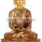 Regional Antique Fengshui Metal Bronze Buddha India Statue