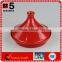 10"red color ceramic cooker stoneware tagine set