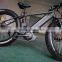 26 inch ATV fat tire snow bike electric bicycle with aluminum alloy fork