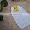 100% cotton muslin cartoon baby sweat towel baby sweat absorb towel