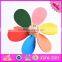 2016 top sale funny wooden baby windmill toy W01A090