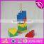 wholesale cheap educational stacking toys wooden children building blocks W13E070