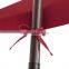 Outdoor Dark Red Offset Cantilever Umbrella
